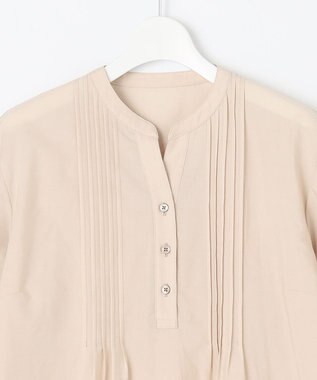 J.PRESS LADIES S 【洗える】 セルロース刺繍 ブラウス ベージュ系