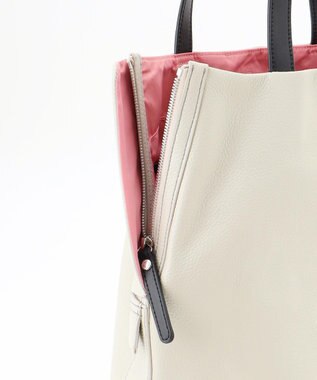 Y'SACCS 木村多江×Y'SACCS ラウンドシルエットトート アイボリー