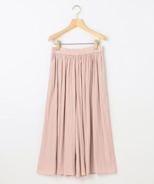 組曲 L 【WEB限定カラーあり】ギャザーライトデシン パンツ 【WEB限定】ピンク系9