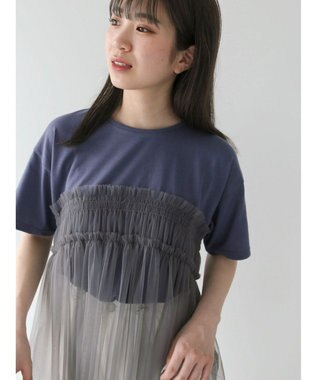 Green Parks ・ＥＬＥＮＣＡＲＥ　ＤＵＥ　チュールドッキングＴＥＥ Blue