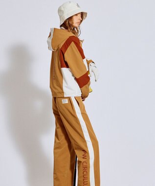 PW CIRCULUS 【ストレッチ素材】【WOMEN】トラックジャケット ゴルフウェア レディース ベージュ系