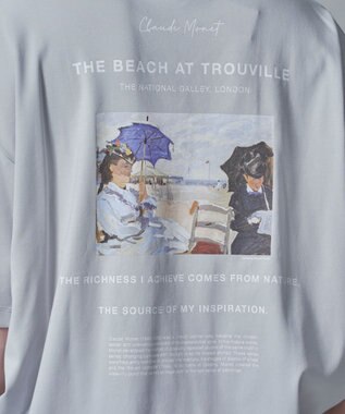 WEGO ARTCOLLECTIONプリントT（SS） ライトグレー