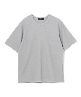 JOSEPH HOMME 新素材【清涼感】メランジクロスジャージー　クルーネックカットソー ライトグレー系
