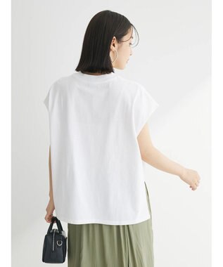 Green Parks ■別注ＲＵＳＳＥＬＬ　ＡＴＨＬＥＴＩＣ　ワイドフレンチＴ Off White