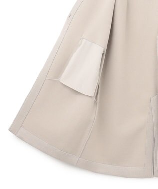 ICB 【洗える】シンセティックヤーンスムース ロングニットジャケット トープ系