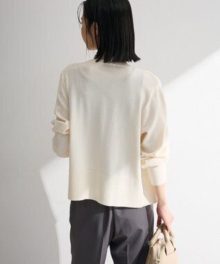Green Parks 金釦コンパクトニットカーディガン White