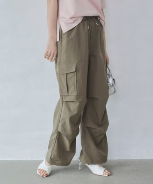 【ウエストゴム】イージーパラシュートカーゴパンツ