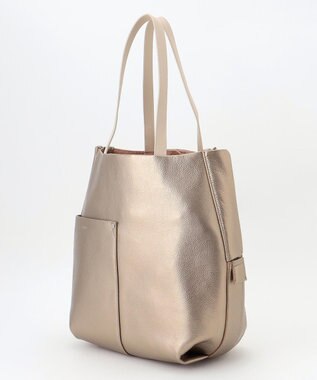 Y'SACCS 木村多江×Y'SACCS ラウンドシルエットトート ゴールド