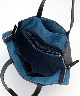 Y'SACCS 木村多江×Y'SACCS ラウンドシルエットトート ネイビー