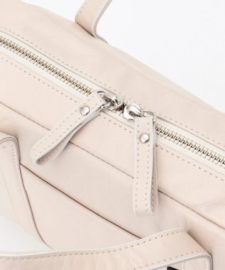 YUSHI 【本革/2way】NUANCE - BOSTON SHOULDER 本革 ボストンショルダー ホワイト