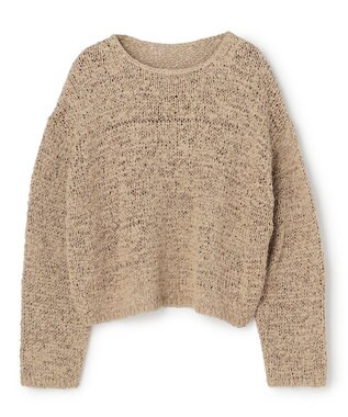 UNFILO テープヤーンニット プルオーバー