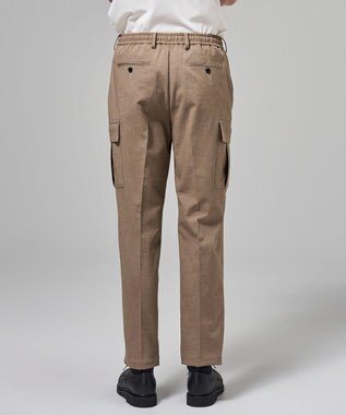 JOSEPH HOMME 【新素材】テクノクロスストレッチ　ドローコード付きストレートカーゴパンツ / HOVE CARGO ベージュ系