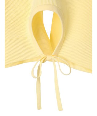earth music&ecology バックリボンボレロ Light Yellow