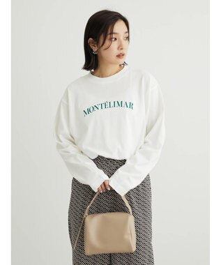 Green Parks オーバーサイズロゴチュニック Off White