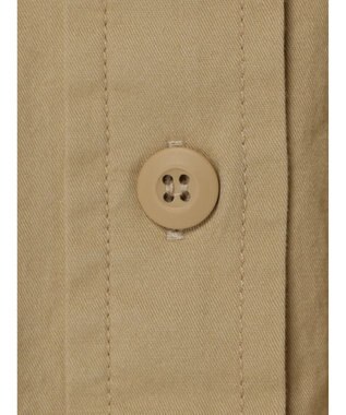 Green Parks ショート丈ワイドシャツ Beige