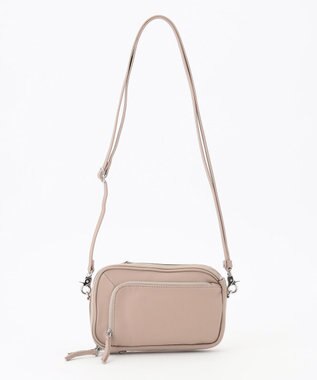 Y'SACCS イタリアンシープ多機能ポシェット グレージュ