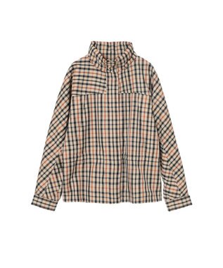 DAKS ハウスチェック ドローストリングブルゾン ミニハウスチェック