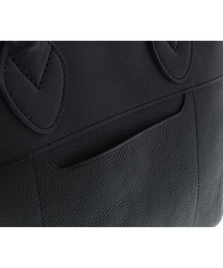 genten ミネルヴァ トートバッグ（中） クロ