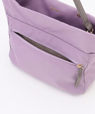 LA BAGAGERIE ダブルフロントポケット2WAYショルダー ライトパープル