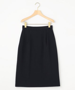 組曲 S 【KUMIKYOKU NAVY】コンフォータブルドレープ コクーンスカート ネイビー系