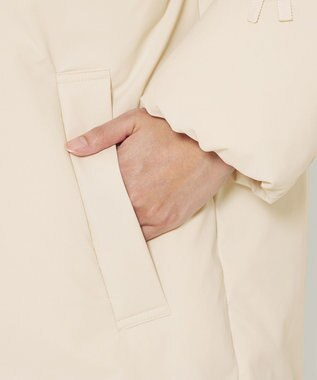 uncrave 【撥水・洗濯機洗い可】プルーフ ダウン ロングコート（uncrave WHITE） エクリュ