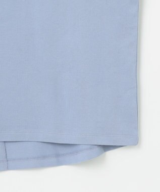 J.PRESS LADIES L エンブロイダリー ロゴ Tシャツ サックスブルー系