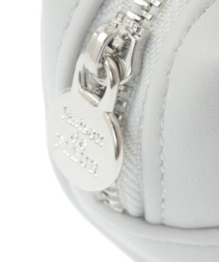 Maison de FLEUR パールビジュー合皮リボンロングポーチ Light Blue