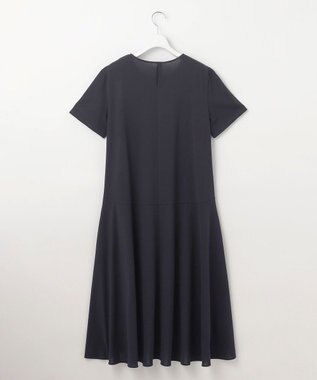 23区 S 【洗える】ドライコットンジャージー イレギュラーヘムワンピース グレー系
