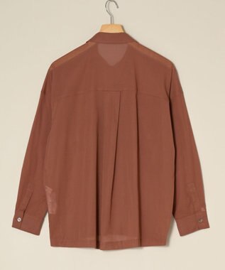 ONWARD Reuse Park 【組曲】ブラウス春夏 ブラウン