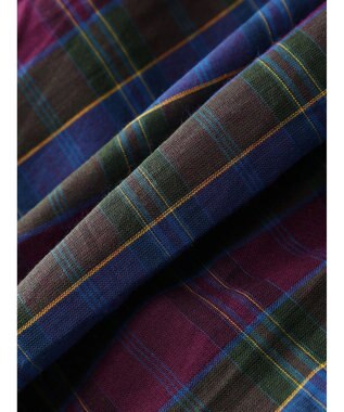 Green Parks Ｉ　先染めチェックギャザースカート Check