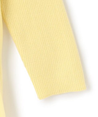 23区 S 【10色展開】ウーステッドウール 重ね襟Vネック ニット イエロー系