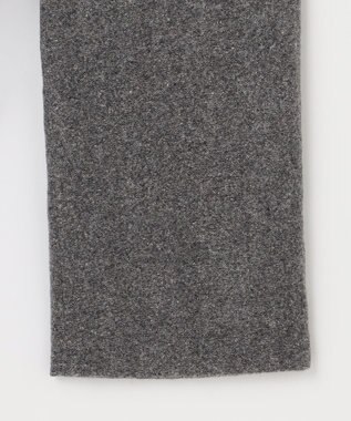 J.PRESS LADIES シルクネップ ツイード セミワイド パンツ ライトグレー系