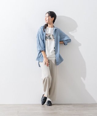 ONWARD Reuse Park 【23区】パンツ春夏 ベージュ