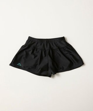 OP／FILA 【Kappa】フレアショートパンツ水着 ブラック