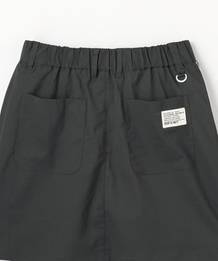 PW CIRCULUS 【WOMEN】サイドボタン デザインスカート ゴルフウェア レディース ブラック系