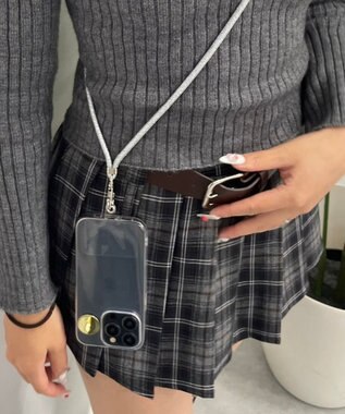 WEGO シート付きロープストラップ シルバー