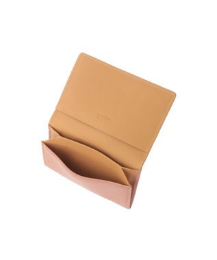 genten フレスコ 名刺入れ ピーチベージュ