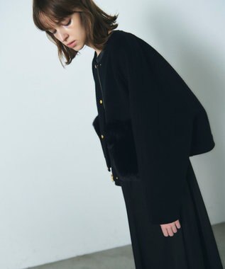 ファーポケットリバージャケット / GRACE CONTINENTAL | ファッション