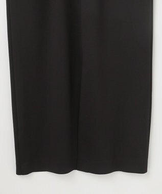 ANY SIS 【洗える】ベルスリーブナロー ドレス ブラック