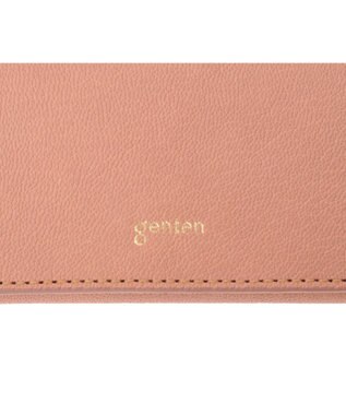 genten フレスコ 名刺入れ ピーチベージュ