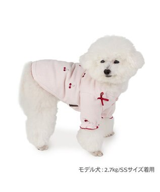 PET PARADISE ペットパラダイス サーモキープ Tシャツ 《チェリー》 超小型犬 小型犬 ベビーピンク