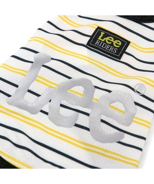 PET PARADISE Lee エコメイド 彩ボーダー タンクトップ 中型犬 大型犬 ホワイト×ブラック