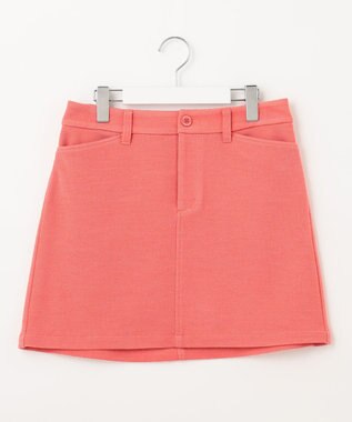 23区GOLF 秋冬の暖か定番スカート！【WOMEN】クロスサーモツイル 台形スカート ピンク系