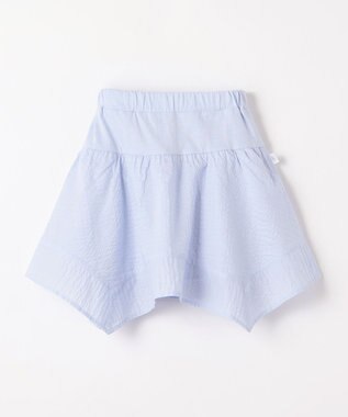 組曲 KIDS 【110-140㎝】イレギュラーヘム キュロット スカイブルー系