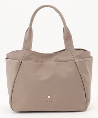 TOCCA 【撥水】T-JARDIN NYLON M トートバッグ M ベージュ系