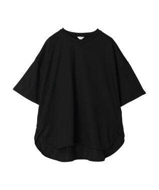 AMERICAN HOLIC 接触冷感裾ラウンドカットプルオーバー Black