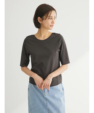 Green Parks ・ＳＵＧＡＲ　ＳＰＯＯＮ　２ｗａｙハーフスリーブＴＥＥ Charcoal Gray