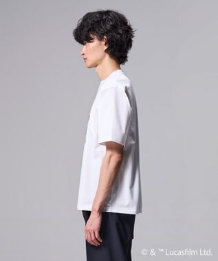 JOSEPH HOMME 【WEB限定】【スター・ウォーズ 】 JOSEPH HOMME スター・ウォーズ / リラックスフォルム クルーネックプリントTシャツ ホワイト系1