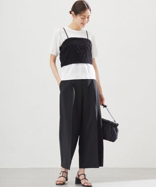 組曲 カノコニットＴシャツ アイボリー系