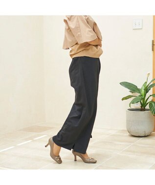 MODE ET JACOMO <MODE ET JACOMO>ビットデザインパンプス オーク